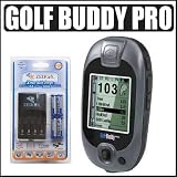 Golf Buddy Pro GPS Range Finder w  4 'AAA' Batteries and Rapid Chager by 