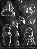 WEDDING ASSORTMENT Wedding Candy Mold Chocolate