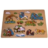 Jungle Animals Peg Puzzle