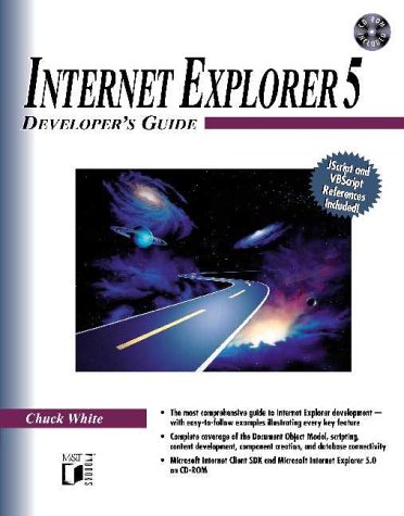 Cover image : Internet Explorer 5 Developer¬s Guide: Developer¬s Guide