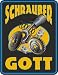 Shirt Zauber Fun Schild - Schrauber Gott