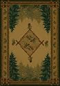Forest Trail Rug 1'10"x3' Multicolor