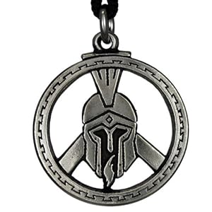 Spartan Helmet Pendant Warrior's Protection in Battle Jewelry: Spartan ...