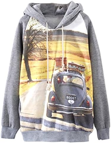 PPPerfecto Women's Sweater Sweatshirt Hoodie PullOver Jumper Vintage Autumn Winter