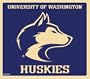 Wow!Pad 78WC046 Washington Collegiate Logo Desktop Mouse Pad