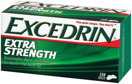 Excedrin Acetaminophen, Asprin and Caffeine, Extra Strength, 250 Count Bottles (Pack of 2) 51EXR6z%2BEbL Excedrin Acetaminophen, Asprin and Caffeine, Extra Strength, 250 Count Bottles (Pack of 2)
