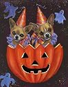 Chihuahua Halloween Garden Flag