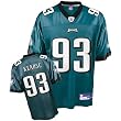 Jevon Kearse #93 Philadelphia Eagles Youth NFL Replica Player Jersey (Green)