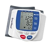 Mabis 04-248-001 SmartRead Automatic Digital Wrist Blood Pressure Monitor.