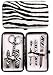 Manual Woodworkers & Weavers Zebra Purse Sized Manicure Set
