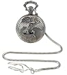 Pocket Watch. Sterling Silver Plated Bald Eagle Pocket Watch