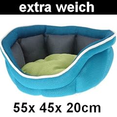 Tierkorb Hundekorb Katzenkorb K�rbchen in 2 Farben, Farbe: grau oder t�rkis