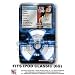 iPod Classic Skin - Radioactive Blue on Black WraptorSkinz TM Kit by TuneTattooz TM