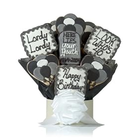 Over the Hill Cookie Gift Bouquet - 7 Cookie Arrangement
