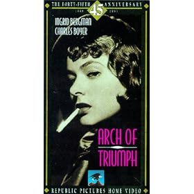 Arch of Triumph [VHS]