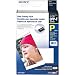 Sony SVMF80P Ink and Paper Print Pack (80 Sheets, DPP-F Series Printers)