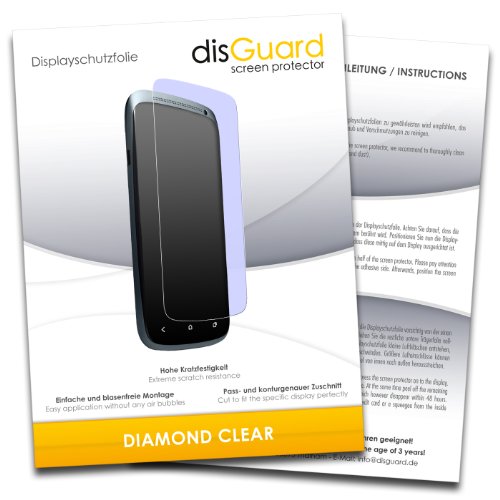 2 x disGuard Diamond Clear Screen Protector for Garmin nüvi 255WT / 255-WT - PREMIUM QUALITY (hard-coated, bubble free application)