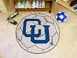 Columbia Univ - CU Script Soccer Ball 29" Round Floor Mat (Rug) - Columbia Lions