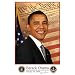 Barack Obama - 11 x 17 - 2009 Inaugural Portrait with Inaugural and Presidential Seals - Style A
