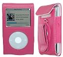 Leather Case for Apple iPod Video & NEW iPod Classic Genuine Leather Case for 30GB, 60GB, 80GB iPod Video, 80GB & 160GB iPod Classic with belt clip and Automotive Car Charger