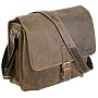 Greenburry Vintage Messenger Leder 36 cm (sattelbr&hellip Greenburry