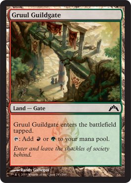 Magic: the Gathering - Gruul Guildgate (243) - Gatecrash On Sale