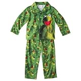 Kermit The Frog Toddler Coat Pajamas Born To Hop (3T)