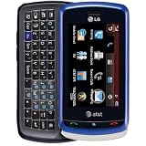LG Xenon GR500 Phone, Blue (AT&T, Phone Only, No Service)