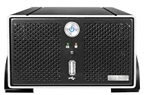 Dual SATA HDD NAS Network Attached Storage Enclosure GigaBit IB-NAS4220-B