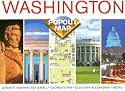 Washington, D. C. popout (USA PopOut Maps)