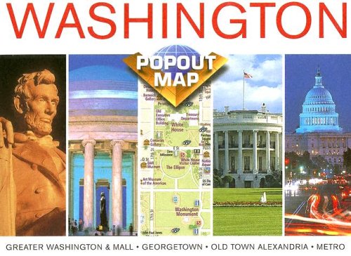 City Travel Guides Discounted  Books : Washington, District of Columbia Popout (USA PopOut Maps)