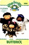 Butterick 6984 Sewing Pattern Cabbage Patch Kids Coats