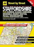 AA Street by Street: Staffordshire