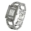 Geneva Platinum Marcasite Antique Women's Watch