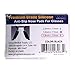 1 Pair Black - 1.8mm x 13mm Non-Slip Nose Pads for EyeGlasses by GMS Optical - Premium Grade Silicone