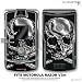 Razr V3m Chrome Skull Tattoo Skin for Motorola Razor by TuneTattooz