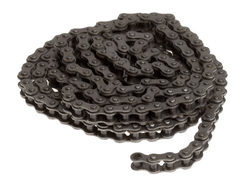 Stainless Steel Type 304 Roller Chain 1/4 Pitch, 1/8 Width 1'L