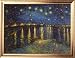Starry Night over the Rhone, c.1888 Framed Art Poster Print by Vincent van Gogh, 36x28