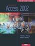 The O'Leary Series: Access 2002- Brief