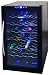 NewAir AW280E 28 Bottle Thermoelectric Wine Cooler With Touch Screen LED Light