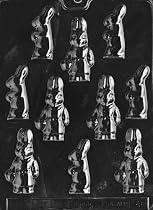 ASSORTED BUNNIES Easter Candy Mold