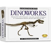 Skullduggery Eyewitness Kit Dinoworks Tyrannosaurus Rex Skeleton Casting Kit