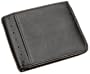 Cross Autocross AC194-1 Men's Money Wallet Collection Bifold ID Wallet (Black)