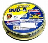 MAG-LAB CPRM�б�DVD-R��ǥ��� 8��®�б� �磻�ɥ����ץ��󥯥����åȥץ���б��ۥ磻�� 10�祹�ԥ�ɥ� HD DVRC12 8XPW10PS