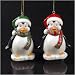 Set Of 10 Red & Green Penguin Novelty Christmas Lights #UL1919