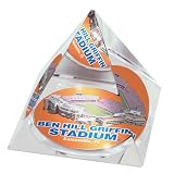 NCAA Florida University Gators  "Swamp" Crystal Pyramid Paperweight