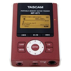 Tascam MPGT1 Portable MP3 Guitar Trainer