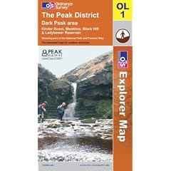 The Peak District: Dark Peak Area (Explorer Maps)