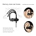 COULAX Bluetooth Headphones V4.1 Wireless Sports Headset with Mic/APT-X and Memory Metal Ear Hooks for iPhone, iPad Pro, Android