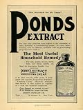 1910 Ad Pond's Extract Vanishing Cream Hygiene Health - Original Print Ad
